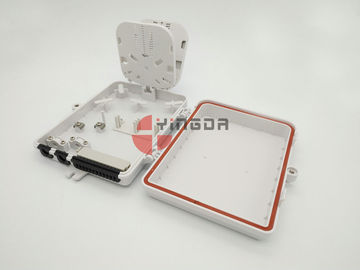 comprar A montagem 24 de Polo move a caixa de tala de fibra ótica da caixa 1x8 da terminação da fibra ótica exterior Fabricação em linha