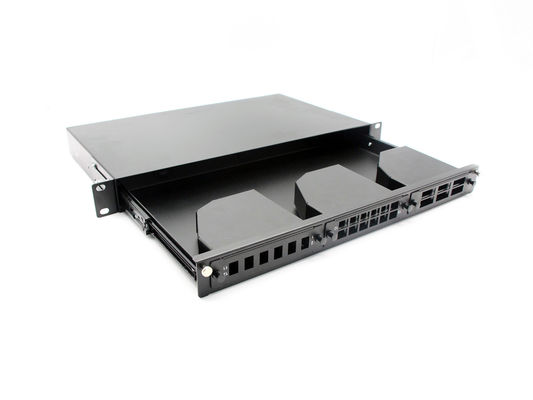 comprar YINGDA 72 Cores MPO Sliding Drawer Type Fiber Optic Patch Panel para cablagem de data center 100G 400G Fabricação em linha