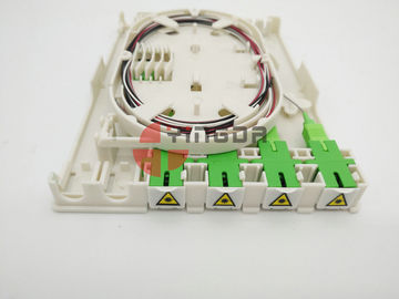 comprar 4 caixa interna da terminação da fibra ótica dos núcleos FTTH para o adaptador de SC/APC Fabricação em linha