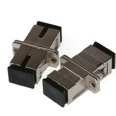 comprar Adaptador de fibra óptica SC Simplex de alta precisão com caixa de metal e baixa perda de inserção Fabricação em linha