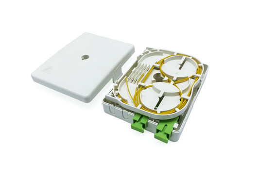 comprar SC LC Fibra óptica saída de parede para material ABS branco interior Fabricação em linha