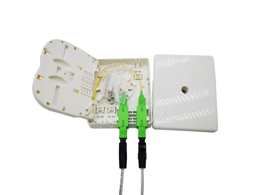 comprar SC LC Fibra óptica saída de parede para material ABS branco interior Fabricação em linha