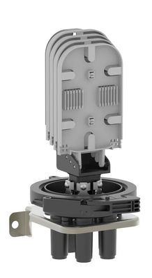 comprar Fechamento de fibra óptica de cúpula vertical Splice 48 Core Joint Box Fechamentos de fibra óptica Fabricação em linha