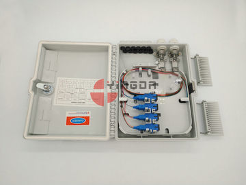 comprar Caixa plástica exterior do divisor 1X16 da caixa IP65 PC+ABS da terminação da fibra ótica do porto do branco 16 Fabricação em linha