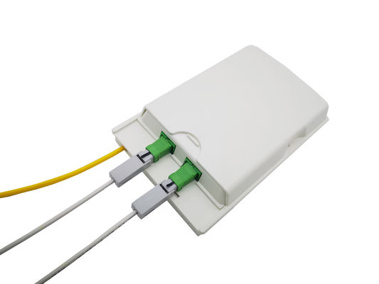 comprar FTB102H painel de tomada de montagem de parede SC Adaptador Simplex caixa de terminação de fibra óptica com PC/ABS ABS alto Fabricação em linha