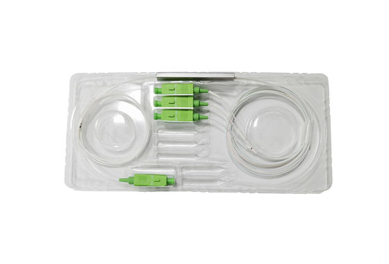 comprar Caixa de terminação de fibra óptica 1:3 Tecnologia de divisor PLC desequilibrado para distribuição consistente de sinal óptico Fabricação em linha