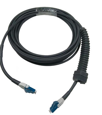 comprar NSN Boot Duplex LC Patch Cord Negro para Solução de Cabos Exteriores Fabricação em linha