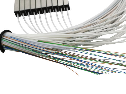 comprar Distribuir de forma eficiente sinais ópticos Fibra óptica PLC Splitter 1*4 Sem conector para redes PON Fabricação em linha