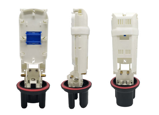 comprar MINI Fibra Óptica ABS de fechamento de splice 24cores com painel de bloqueio em IP68 para FTTH FTTX Fabricação em linha