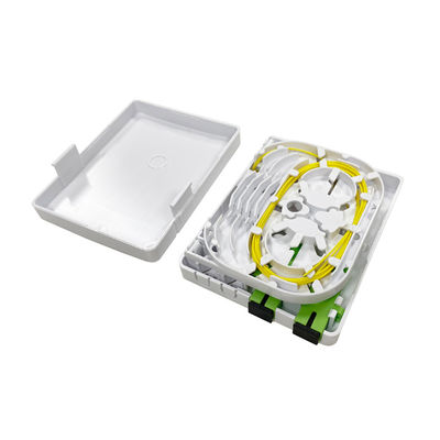 comprar FTTH PON Caja de Rosete Óptica de Plástico Terminal 2SC Caixa de Terminação de Fibra Óptica de Porto para Instalação em Parede Fabricação em linha