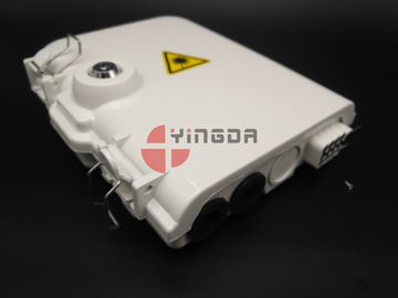 comprar A caixa plástica 2 do divisor da fibra ótica do cabo pendente de FTTH em 8 move para fora interno/exterior Fabricação em linha
