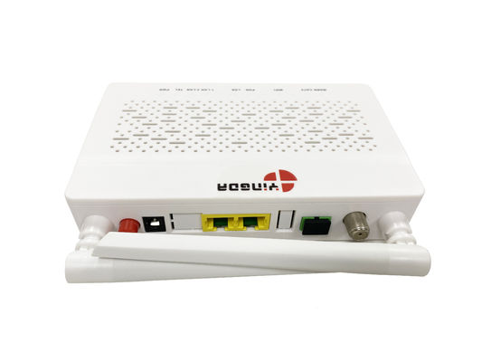 comprar Unidade de rede óptica XPON OLT 10W 1GE 1FE CATV WIFI ABS Case Fabricação em linha