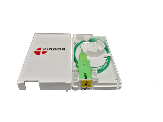 comprar Caixa de terminação de fibra óptica duplex SC Simplex / LC ABS Fibra de parede Socket 1cores Fabricação em linha