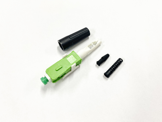 comprar Conector Rápido SC APC IL 0.3dB Com Pusher Fibra Óptica Conector Rápido Rápido Para 3mm Redondo Ftth Drop Cable Fabricação em linha