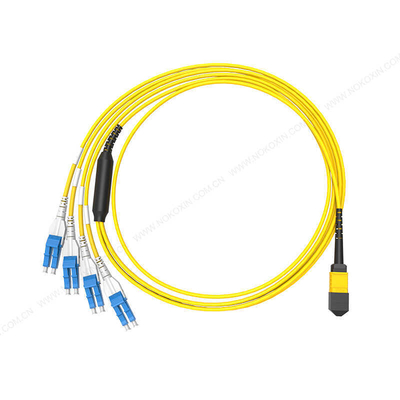 comprar 8 núcleos MPO Multimode Elite Breakout Cable Feminino Para LC Duplex MTP MPO Patch Cord Para Rede 4G/WiFi/FTTH/3G/GSM/GPRS Fabricação em linha