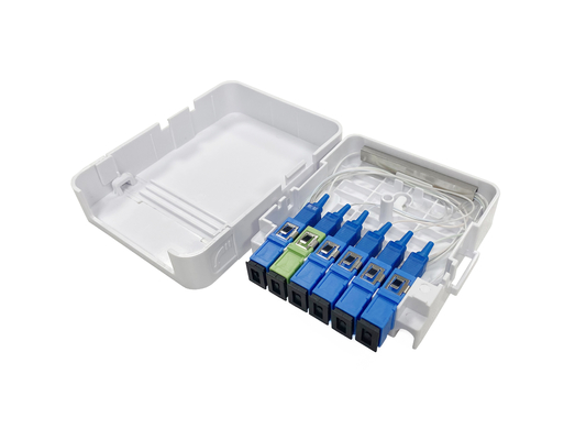 comprar Caixa de Terminação de Fibra Óptica com Divisor 1X5 para FTTH Doméstico e Montagem em Parede Externa Fabricação em linha