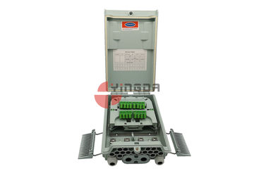 comprar A montagem exterior 16 da parede da caixa do divisor da fibra ótica IP65 retira o núcleo do material do PC do ABS do acoplador 1x8 Fabricação em linha