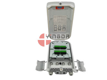 comprar SC exterior dos núcleos da caixa de distribuição 16 da fibra ótica do divisor da sesta do ISO FTTH Connectorized Fabricação em linha