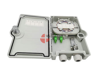 comprar Material plástico sintético do polímero exterior dos portos do plástico 2 da caixa do divisor da fibra ótica IP65 Fabricação em linha
