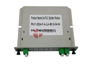 comprar Gaveta plástica do divisor LGX do PLC da fibra 2x4 modular com o conector da fibra ótica do duplex de LC/APC Fabricação em linha
