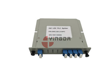 comprar Conector plástico do SC LC de 8 ABS do módulo da gaveta do divisor LGX do PLC da fibra ótica do porto Fabricação em linha