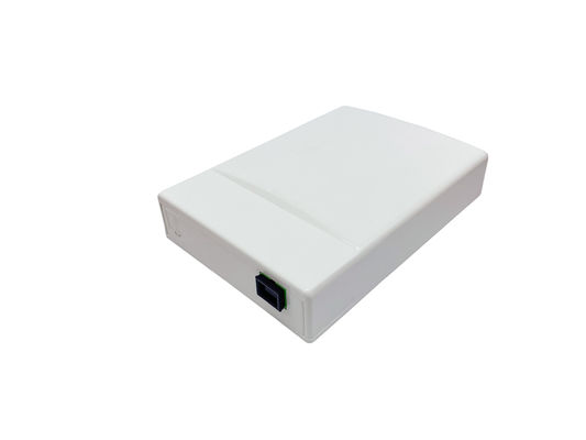 comprar Corrediça portuária de FTTH 1 na montagem branca da parede da caixa da terminação da fibra ótica do SC do painel do soquete do fechamento Fabricação em linha