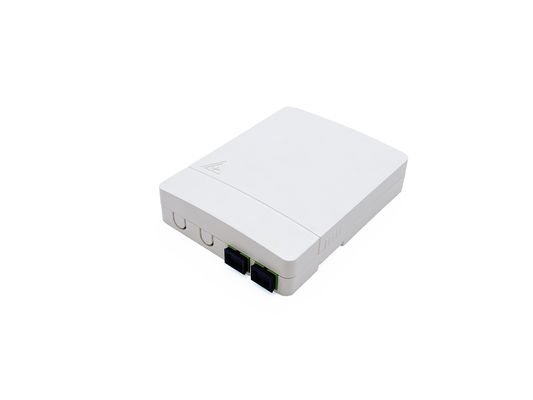 comprar 2SC Port Fiber Optic Termination FTB86M Box para FTTH PON Plastic Optical Rosette Caja Terminal Fabricação em linha