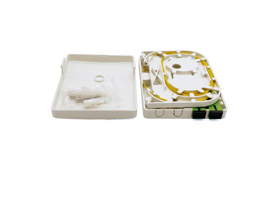 comprar SC Fibra Optica Rosette For Fiber de 2 núcleos ao fixado na parede interno da casa com gaveta Fabricação em linha