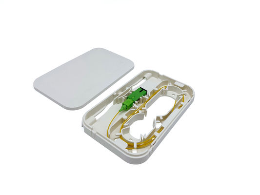 comprar 1 SESTA plástica de Rossette da caixa da terminação do painel do soquete da tomada da montagem da parede da fibra ótica do núcleo SC/APC Fabricação em linha