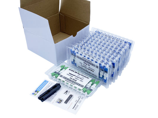 comprar Campo de ESC250D FTTH - único modo G657A1 do conector instalável para o cabo pendente Fabricação em linha
