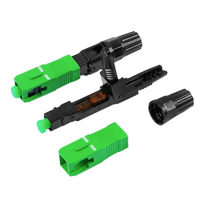 comprar 1 campo do núcleo - conector rápido instalável da tala do SC APC FTTH GPON do conector Fabricação em linha