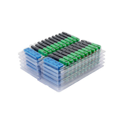 comprar Único modo do conector verde da montagem do campo do SC APC nenhuma cola Epoxy para FTTB FTTC Fabricação em linha