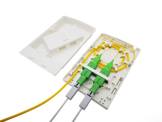 comprar Montagem portuária da parede da caixa da terminação da fibra do FAT IP30 2 de CATV FTTH Fabricação em linha