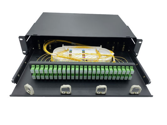comprar Painel de remendo da fibra ótica da montagem em rack 65dB do armário de Data Center Fabricação em linha