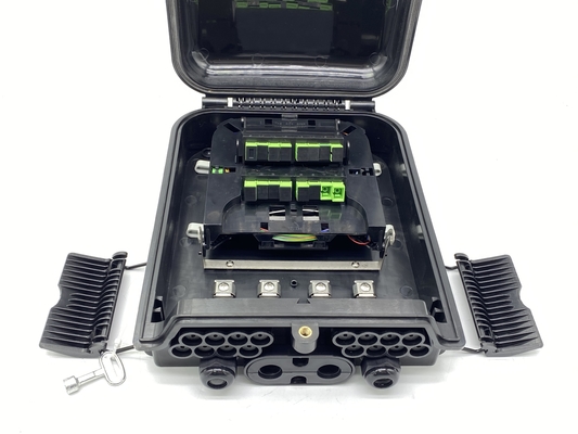 comprar China Fábrica Fornecedor 16 Portos FTTH Fibra Splitter Caixa de Distribuição Fabricação em linha