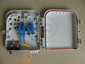 comprar Caixa do divisor da fibra óptica do PLC do plástico 1x8, caixa FDB0208 da terminação da fibra óptica da montagem da parede Fabricação em linha
