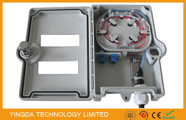 comprar 2/4 montagem exterior da parede da caixa da terminação da fibra do núcleo FTTX com material do PC/ABS Fabricação em linha