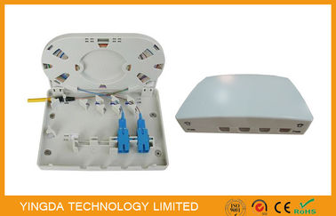 comprar Os ABS ardem - o painel de remendo óptico da mini fibra retardadora da caixa da terminação da fibra óptica de FTTx/4 portos Fabricação em linha
