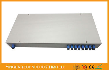 comprar O divisor do PLC da fibra óptica do ODM 19 no Sc/Apc do painel de remendo 1u da cremalheira da polegada terminou a montagem de cremalheira Fabricação em linha