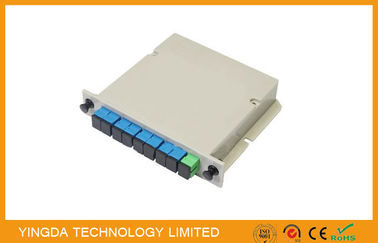 comprar Gaveta do divisor do PLC da fibra óptica do ISO carregada com o conector do SC, 1 entalhe LGX Spltiter ótico Fabricação em linha