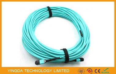 comprar 12 cabo das fibras OM3 10Gig MTP MPO, cabo MPO do tronco - MPO 12 F.O. OM3 15 Mts Fabricação em linha