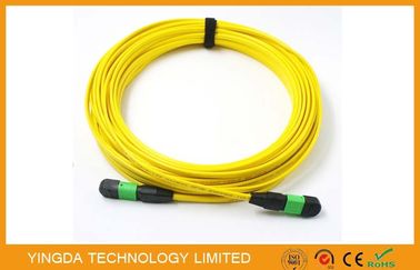 comprar O cabo da manutenção programada milímetro FTTX MTP MPO a virola de 7,8 milímetros, 24 retira o núcleo do cabo do remendo da fibra óptica Fabricação em linha