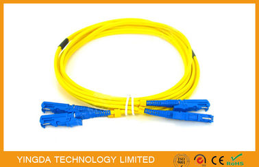 comprar Duplex 9 do único modo da trança do cabo de remendo da fibra óptica de R&M E2000/UPC/125um Fabricação em linha