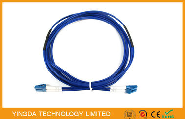 comprar Cabo de remendo blindado de aço LC da fibra óptica de 2 núcleos, FC, jogos da fuga do duplex do SC Fabricação em linha