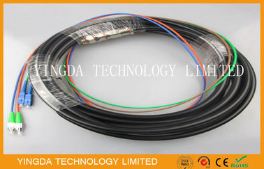 comprar As telecomunicações exteriores Waterproof SC do cabo de remendo da trança - núcleo 20M do núcleo 4 de FC/APC 2 Fabricação em linha