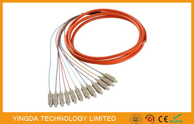 comprar Milímetro multimodo Fanout simples 850nm do pacote da trança da fibra óptica do SC/PC Fabricação em linha