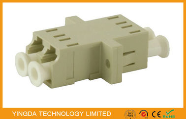 comprar Do duplex multimodo do acoplador do adaptador da fibra óptica do LC virola cerâmica, adaptador da fibra do LC Fabricação em linha