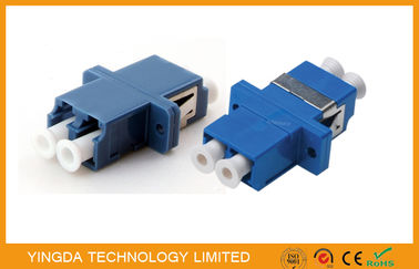 comprar Tipo alto densidade azul da pegada do SC do duplex do LC do adaptador da fibra óptica de PBT do único modo Fabricação em linha
