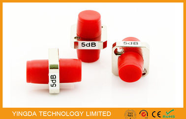 comprar Fêmea de FC/PC modo fêmea do atenuador 5dB da flange do acoplador da fibra óptica ao único Fabricação em linha