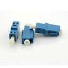 LC PC Fixed Fiber Optic Attenuator 5dB Blue White Dust Cap GR910 , IEC Standard